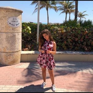 Floral Mini Dress from NA-KD